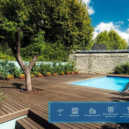 Apartment Swimming Pool Luxury House 2 Porto